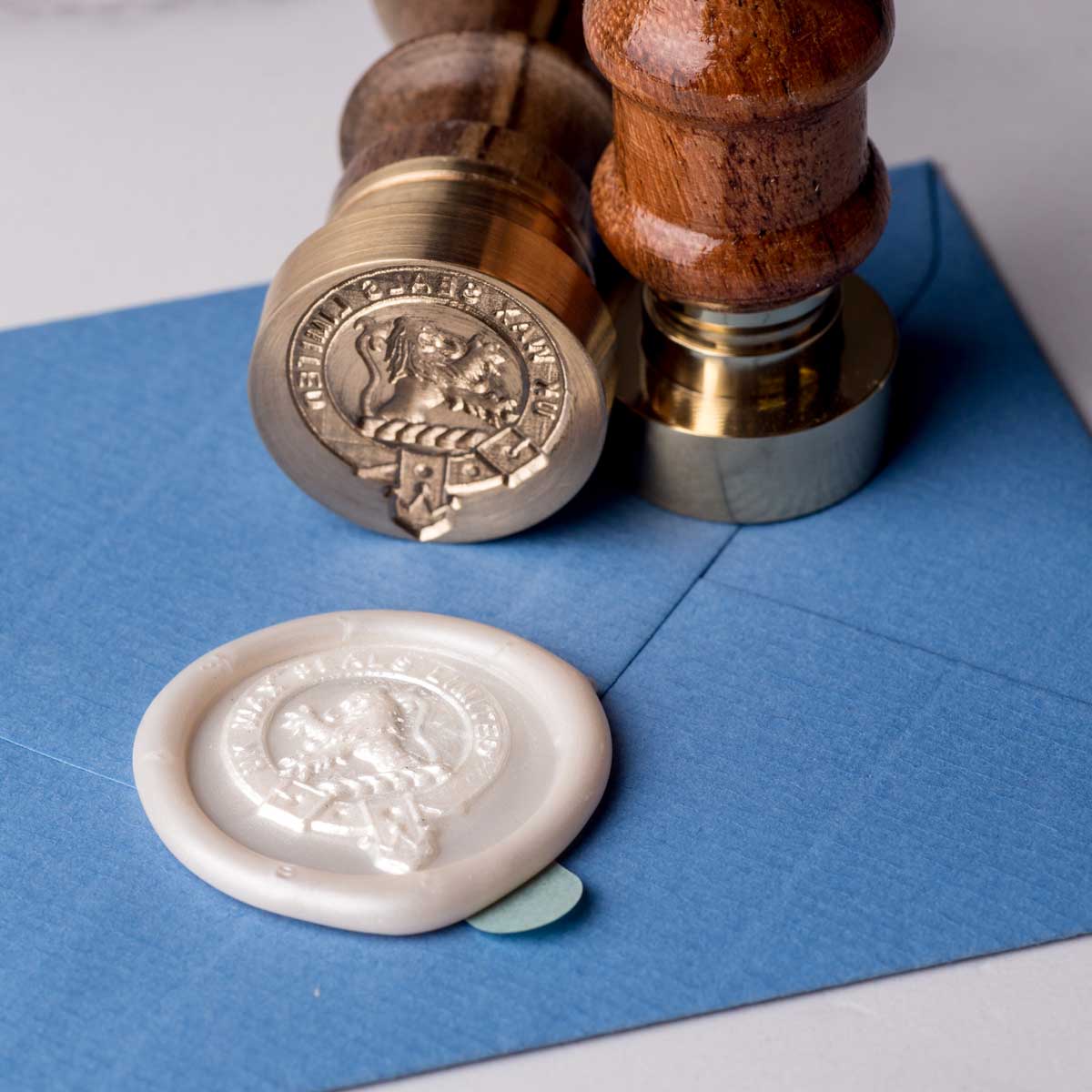 How to ENGRAVING BRASS and make a SEAL STAMP for WAX 