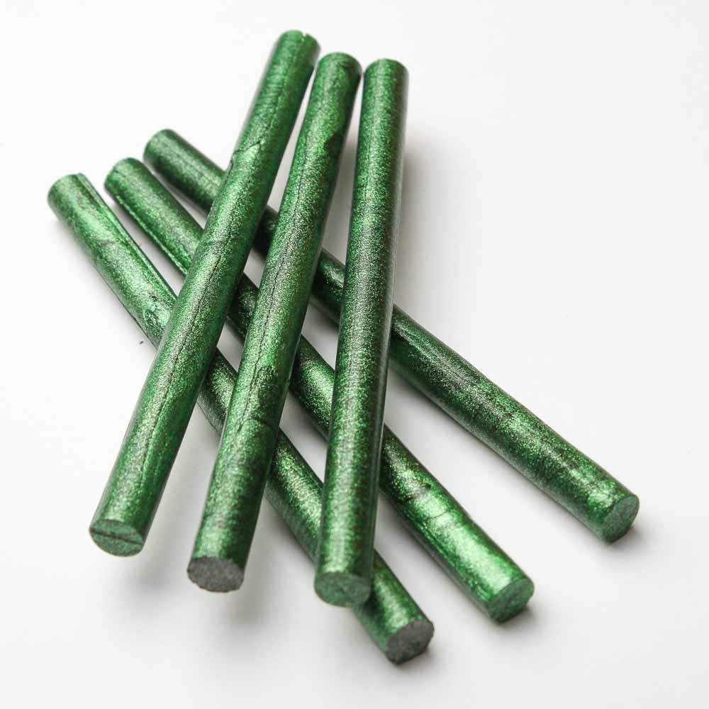 metallic green sealing wax